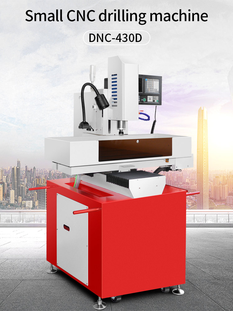DNC-430D Precision 3 Axis CNC Aluminium Drill Press 1-14mm Hole Manual Tool Change Drilling Machine