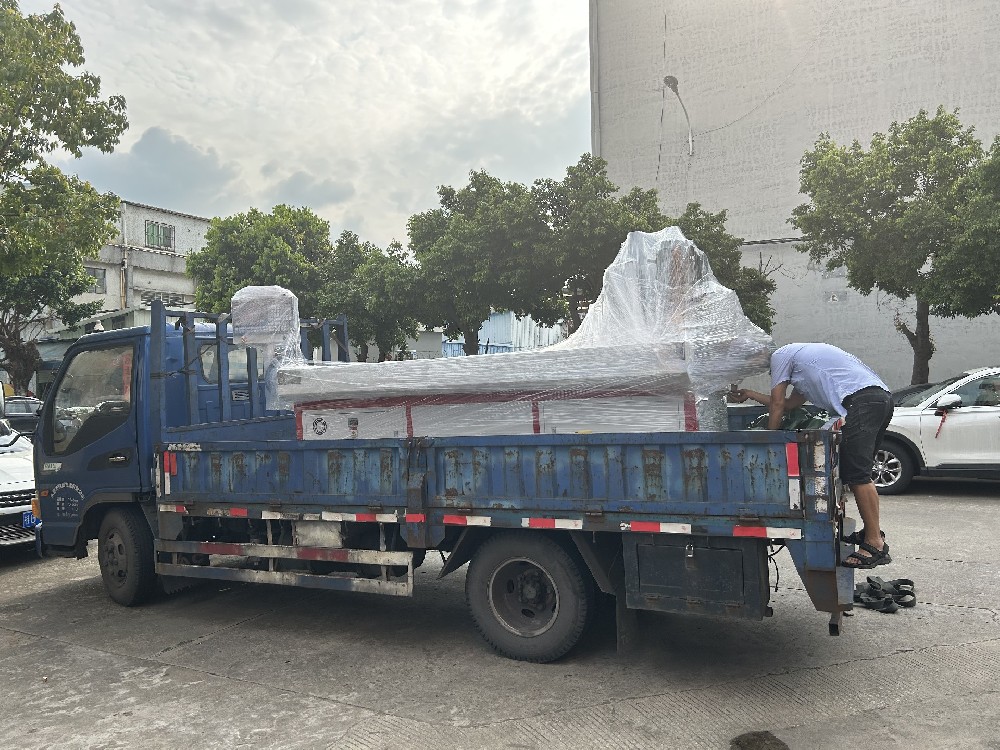 Shipment of the #cncdrillingmachine to our local customer
