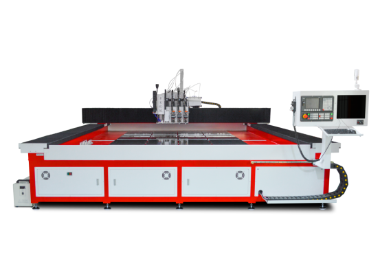 A CNC Drilling And Riveting Machine With CCD Visual Imaging