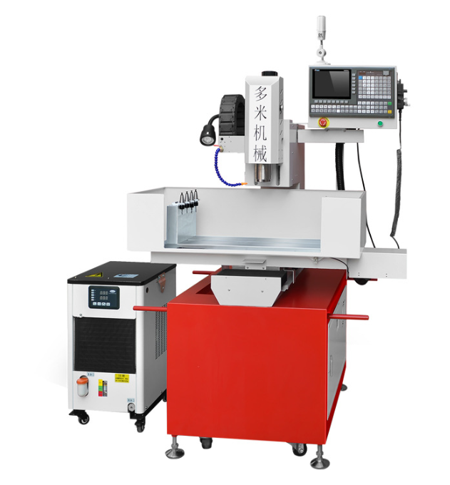 Small automatic tool changing high-speed drilling machine