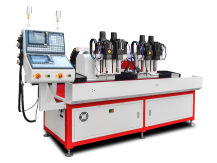 Intelligent CNC two-axis chamfering machine