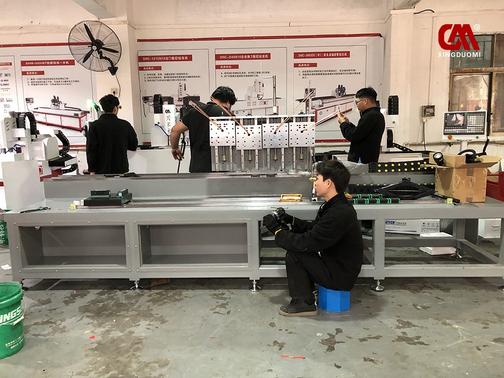 Customized Manufacturing of DUOMI CNC Four-Spindle Thermal Drilling and Tapping Machine at Source Fa