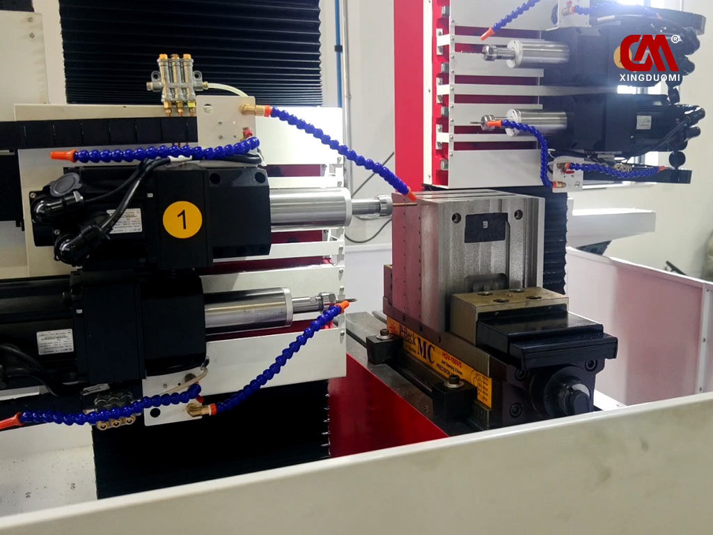 Structural Component Machining with Four-Spindle Drilling Machine