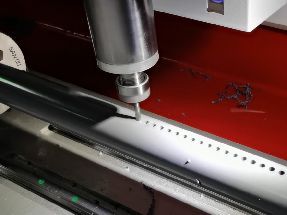 High Speed CNC Drilling Machine for Plastic Pipes